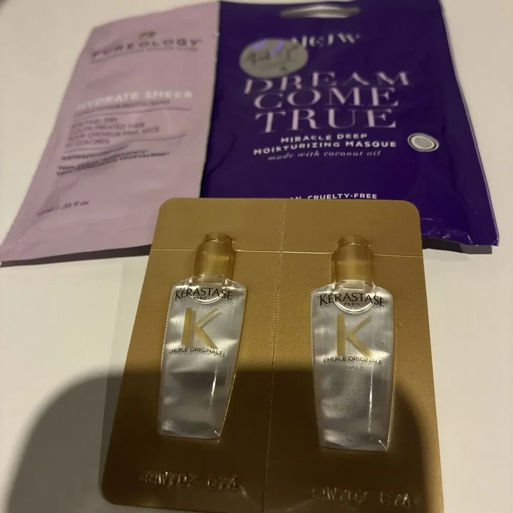 Travel -Ready Luxury Hair Kit/ Hydration +Shine Repair Bundle
